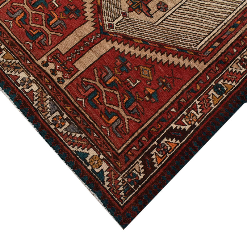 Alfombra de pasillo Alfombra persa - Nómada - 332 x 100 cm - rojo