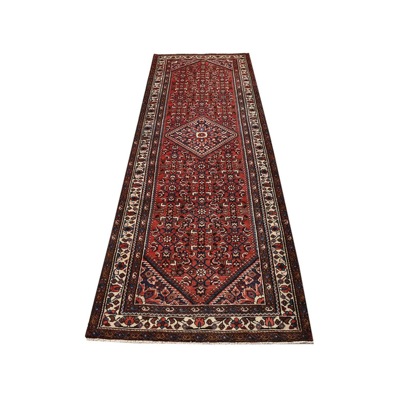 Alfombra de pasillo Alfombra persa - Nómada - 315 x 104 cm - óxido