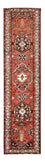 Alfombra de pasillo Alfombra persa - Bidjar - 406 x 100 cm - terracota