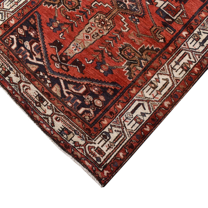 Alfombra de pasillo Alfombra persa - Bidjar - 406 x 100 cm - terracota