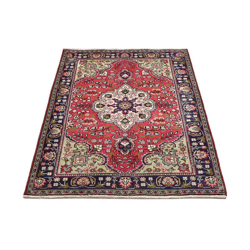 Alfombra persa - Tabriz - 143 x 100 cm - rojo claro