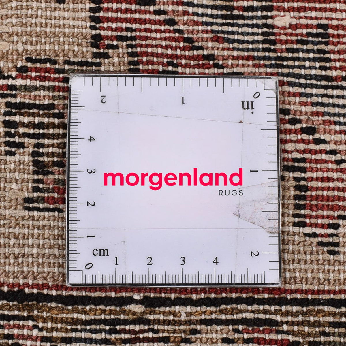 Alfombra persa - Nómada - 147 x 104 cm - rojo claro