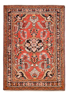 Alfombra persa - Nómada - 159 x 112 cm - rojo