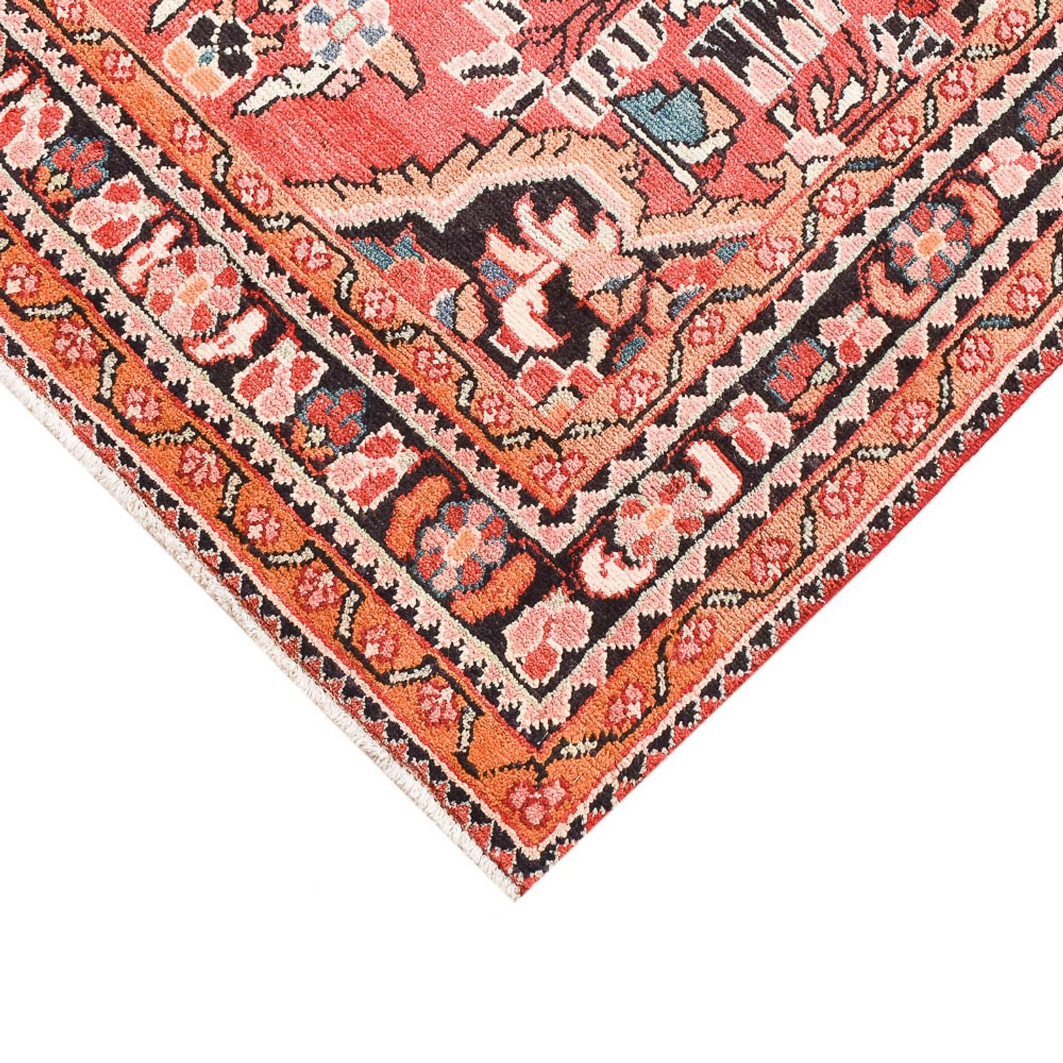 Alfombra persa - Nómada - 159 x 112 cm - rojo