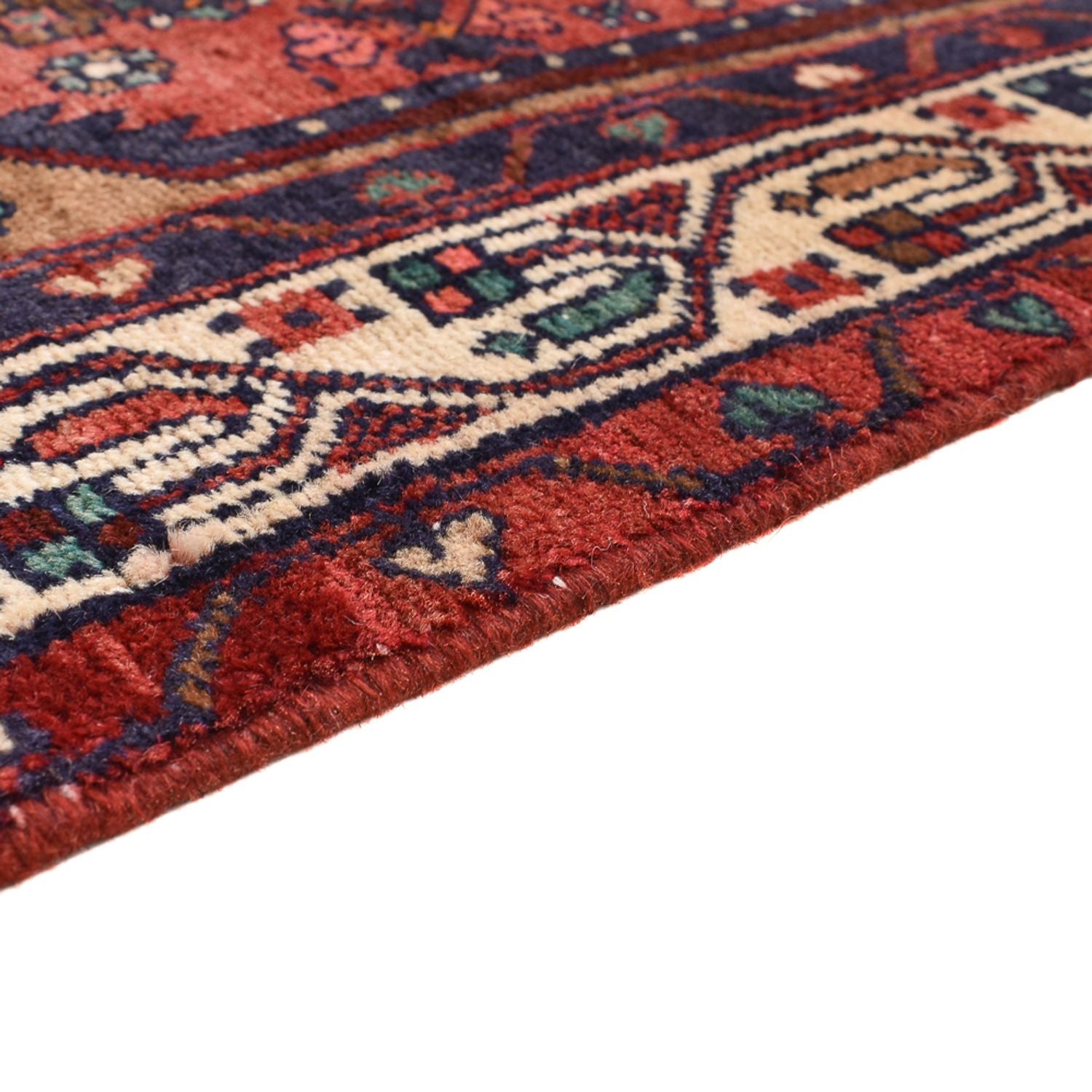 Alfombra persa - Nómada - 165 x 92 cm - rojo claro