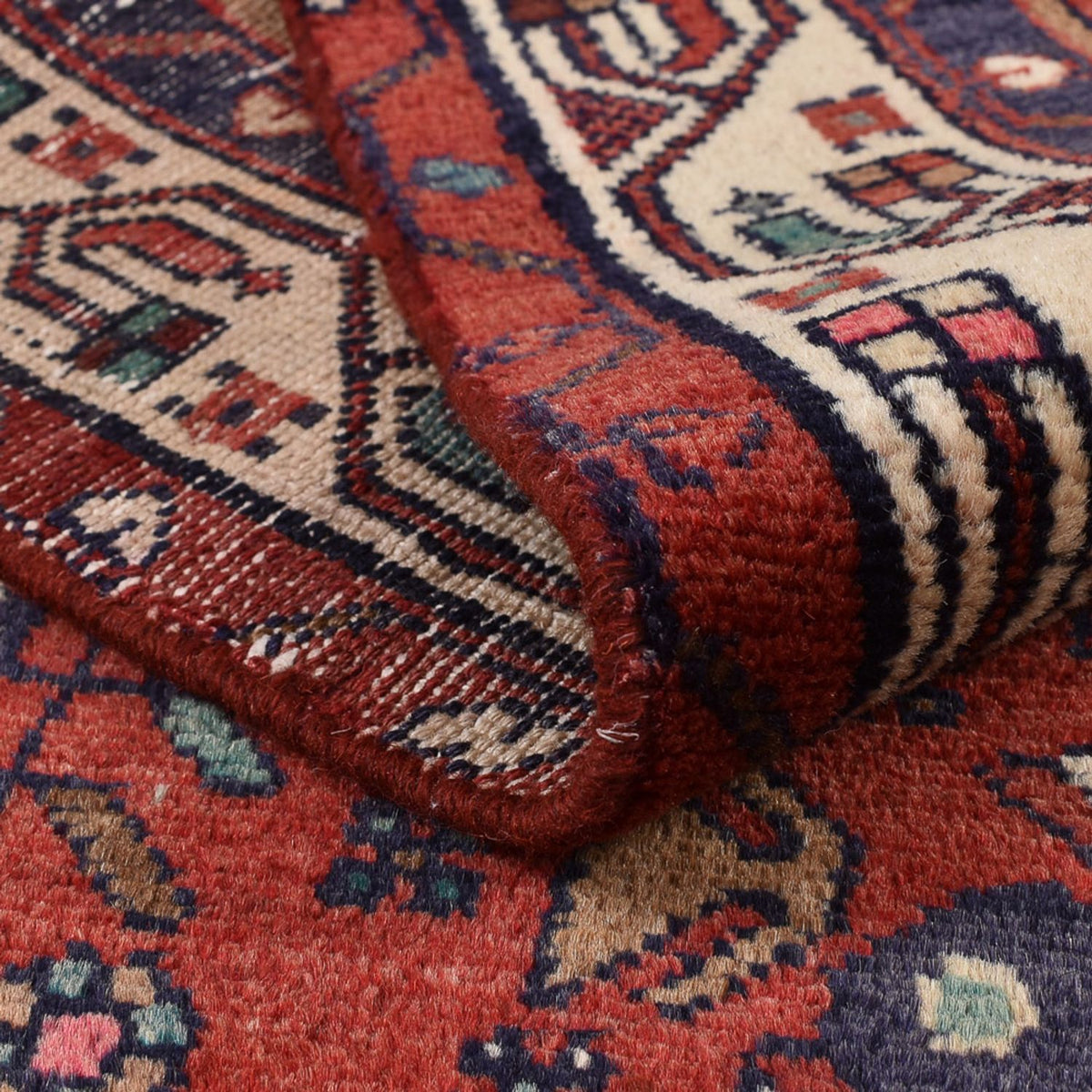 Alfombra persa - Nómada - 165 x 92 cm - rojo claro