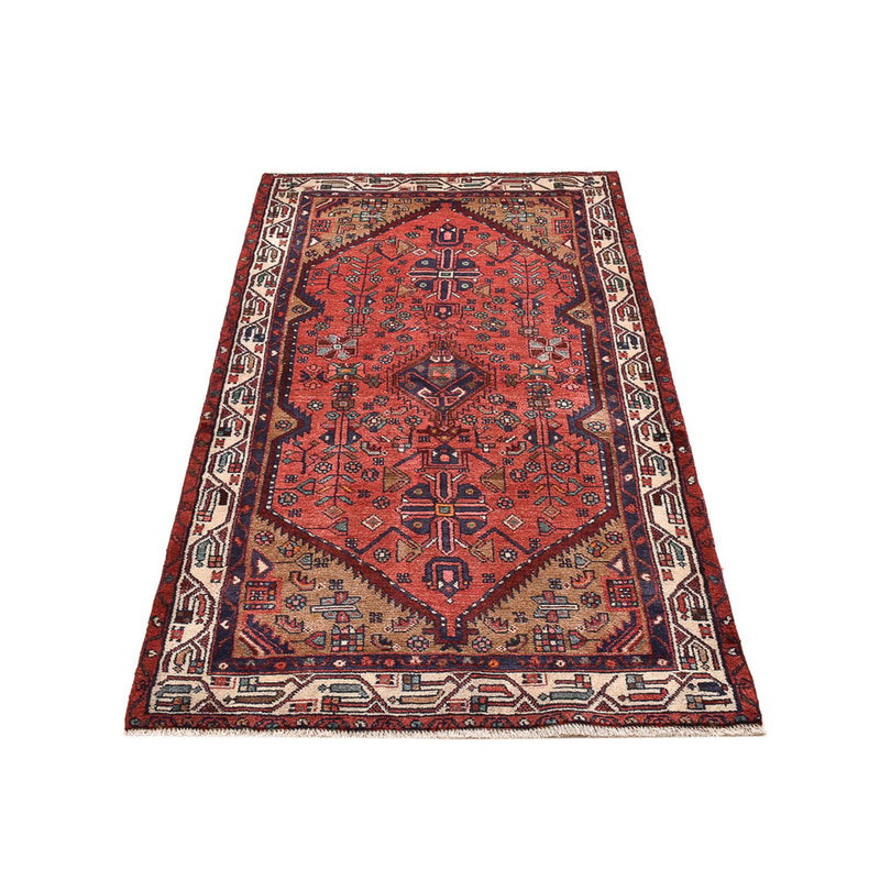 Alfombra persa - Nómada - 165 x 92 cm - rojo claro