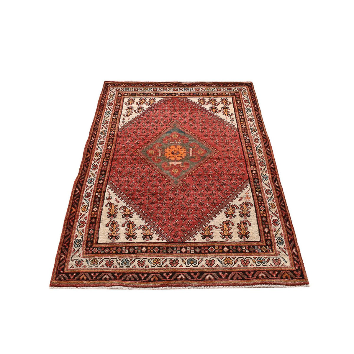 Alfombra persa - Mir - 170 x 108 cm - rojo