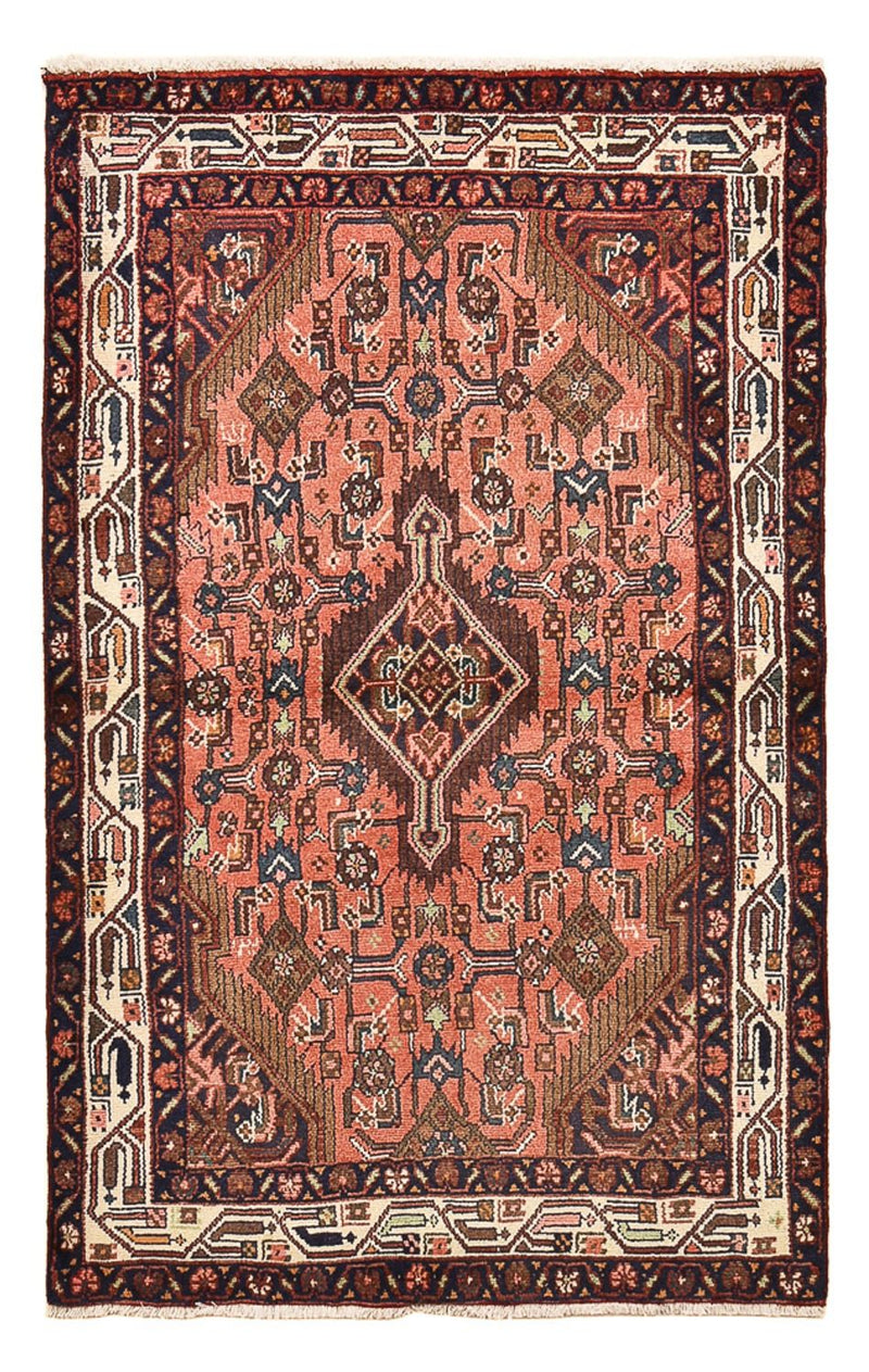Alfombra persa - Nómada - 160 x 100 cm - rojo claro