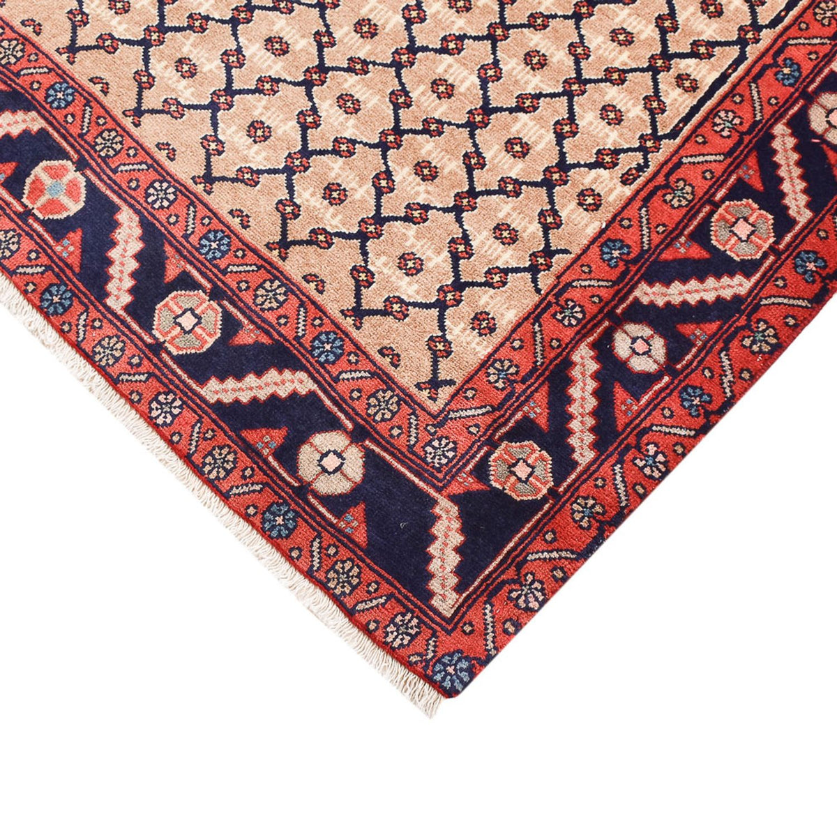 Alfombra persa - Nómada - 135 x 100 cm - multicolor