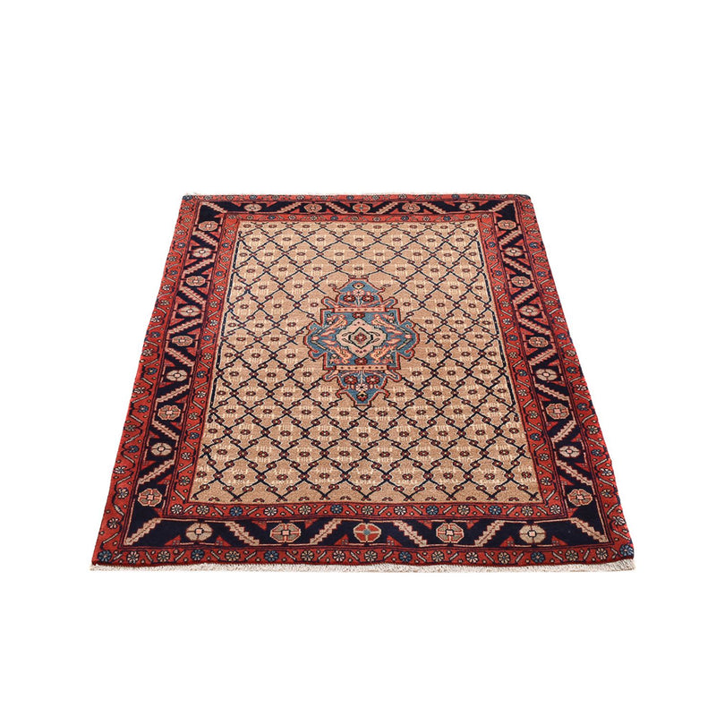 Alfombra persa - Nómada - 135 x 100 cm - multicolor