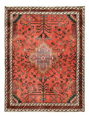 Alfombra persa - Nómada - 130 x 98 cm - rojo