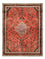 Alfombra persa - Nómada - 130 x 98 cm - rojo