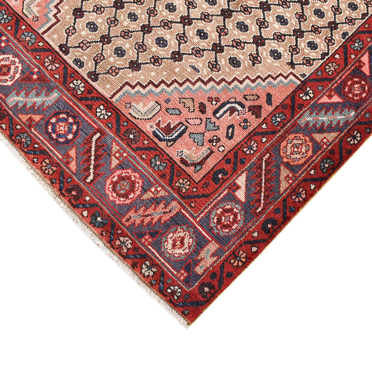 Alfombra de pasillo Alfombra persa - Nómada - 237 x 128 cm - arena