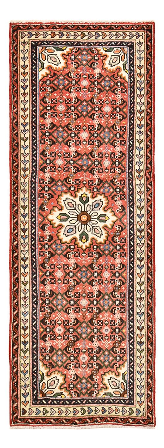 Alfombra de pasillo Alfombra persa - Nómada - 180 x 65 cm - rojo claro