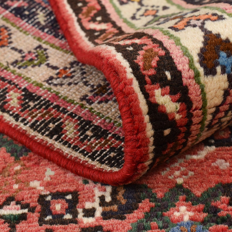 Alfombra de pasillo Alfombra persa - Nómada - 180 x 65 cm - rojo claro