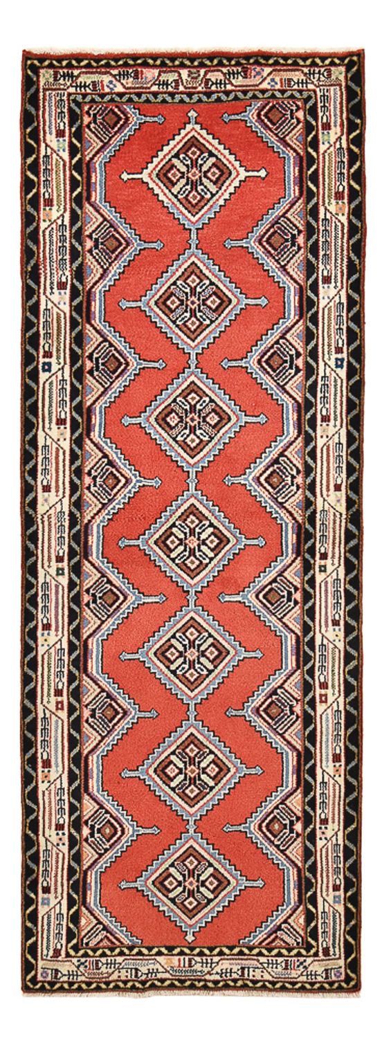 Alfombra de pasillo Alfombra persa - Nómada - 219 x 77 cm - rojo
