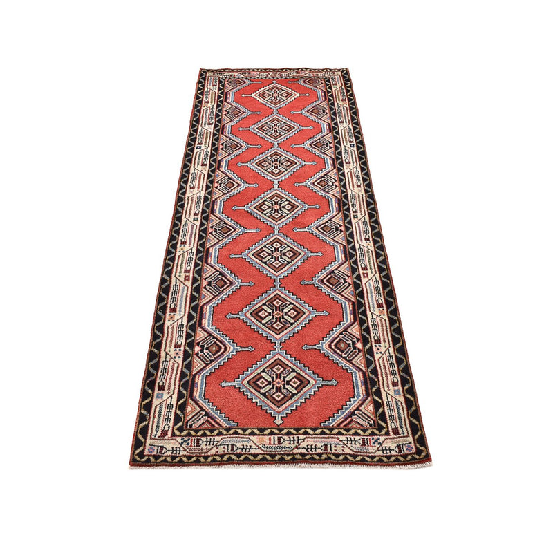 Alfombra de pasillo Alfombra persa - Nómada - 219 x 77 cm - rojo