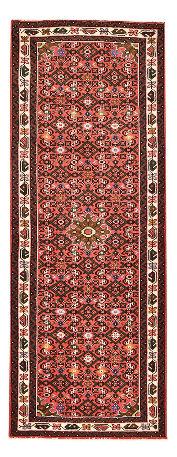 Alfombra de pasillo Alfombra persa - Nómada - 190 x 67 cm - rojo claro