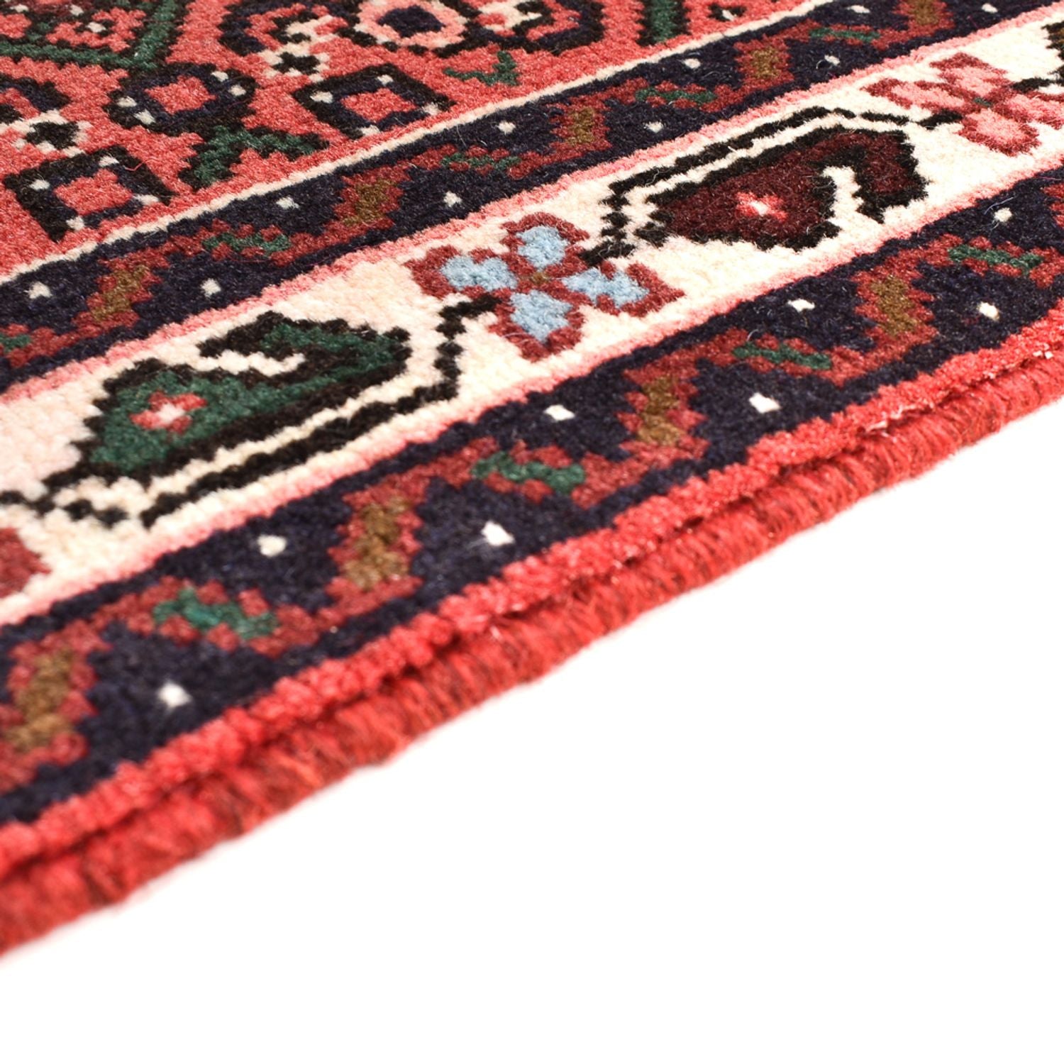 Alfombra de pasillo Alfombra persa - Nómada - 190 x 67 cm - rojo claro