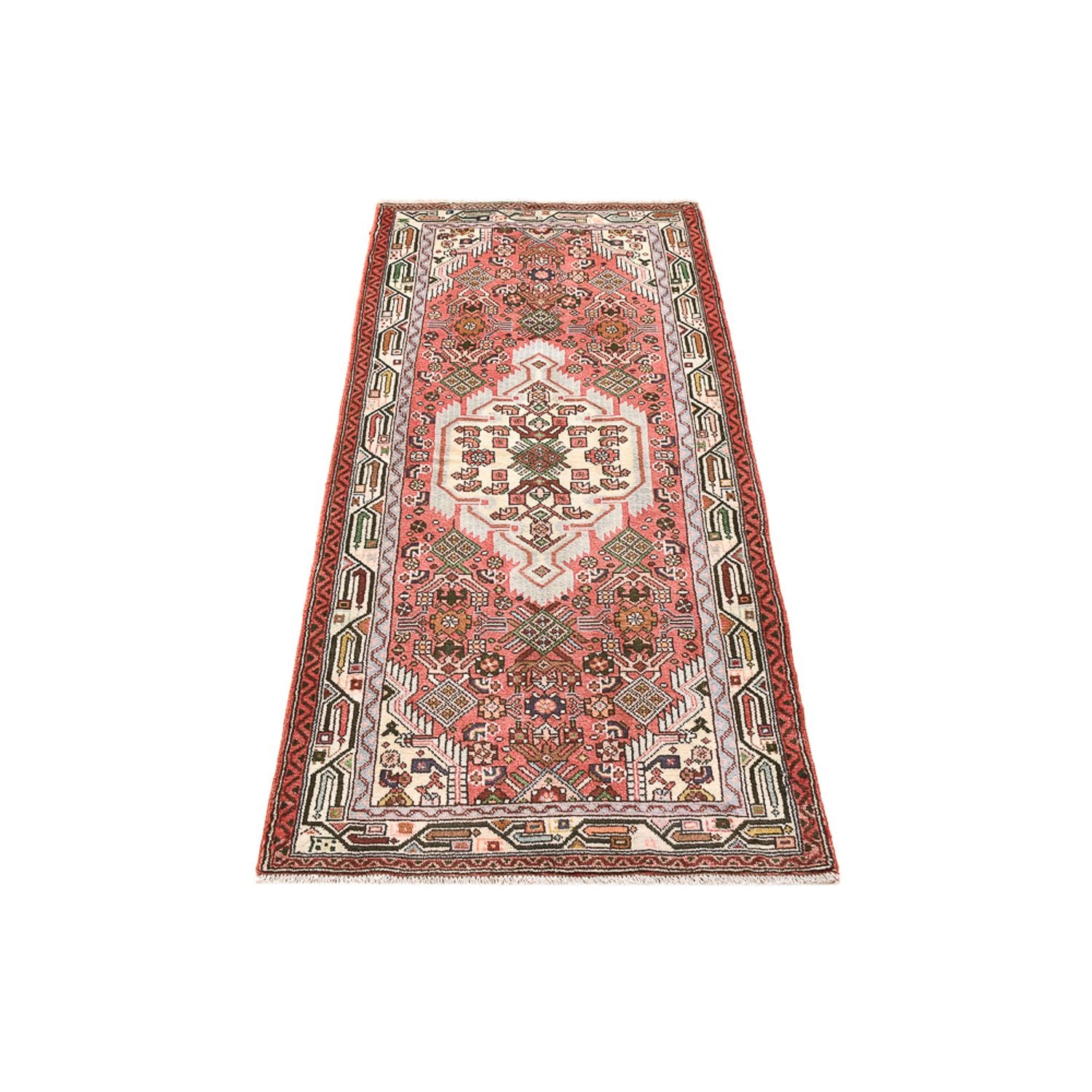 Alfombra de pasillo Alfombra persa - Nómada - 183 x 80 cm - rojo claro