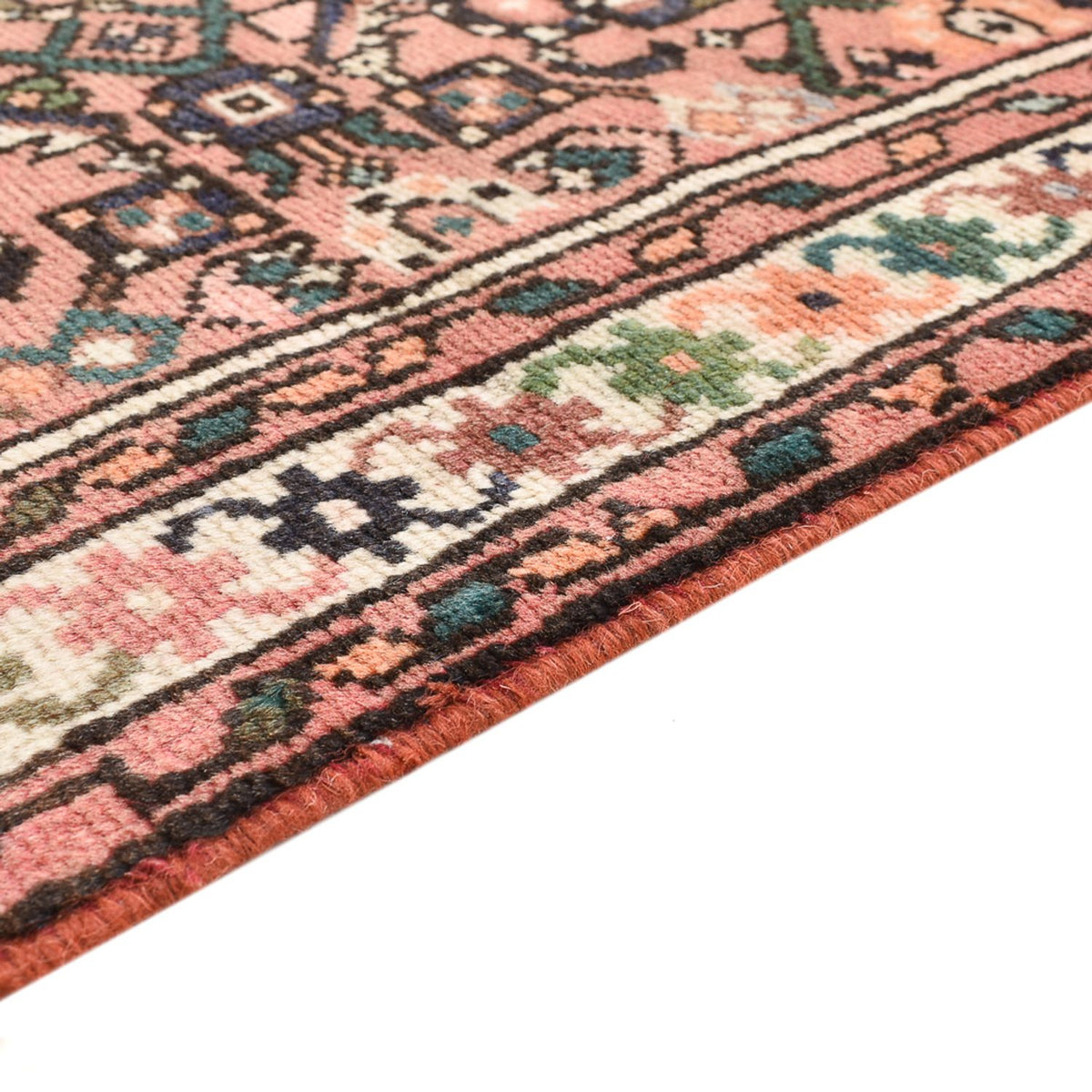 Alfombra de pasillo Alfombra persa - Nómada - 195 x 70 cm - rojo claro