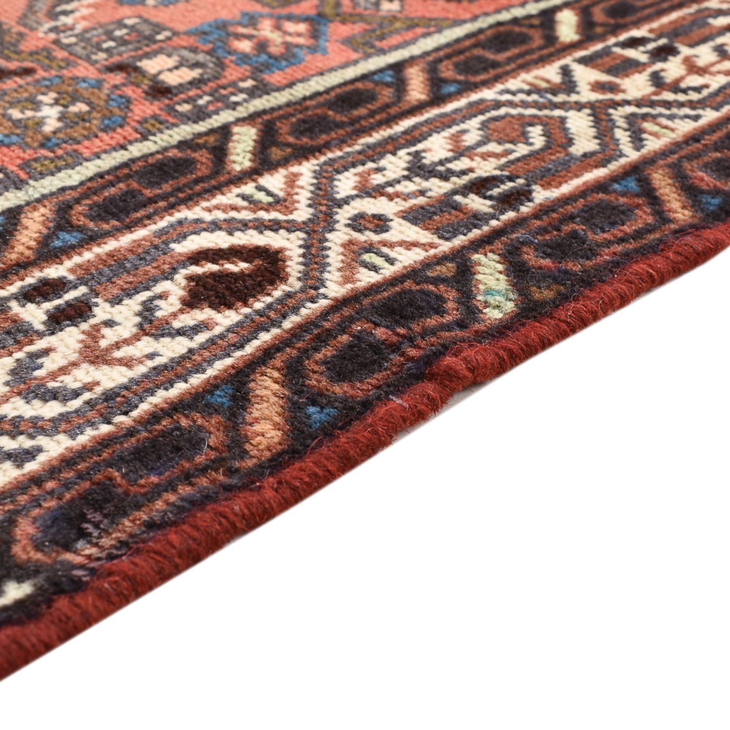 Alfombra de pasillo Alfombra persa - Nómada - 185 x 67 cm - rojo claro