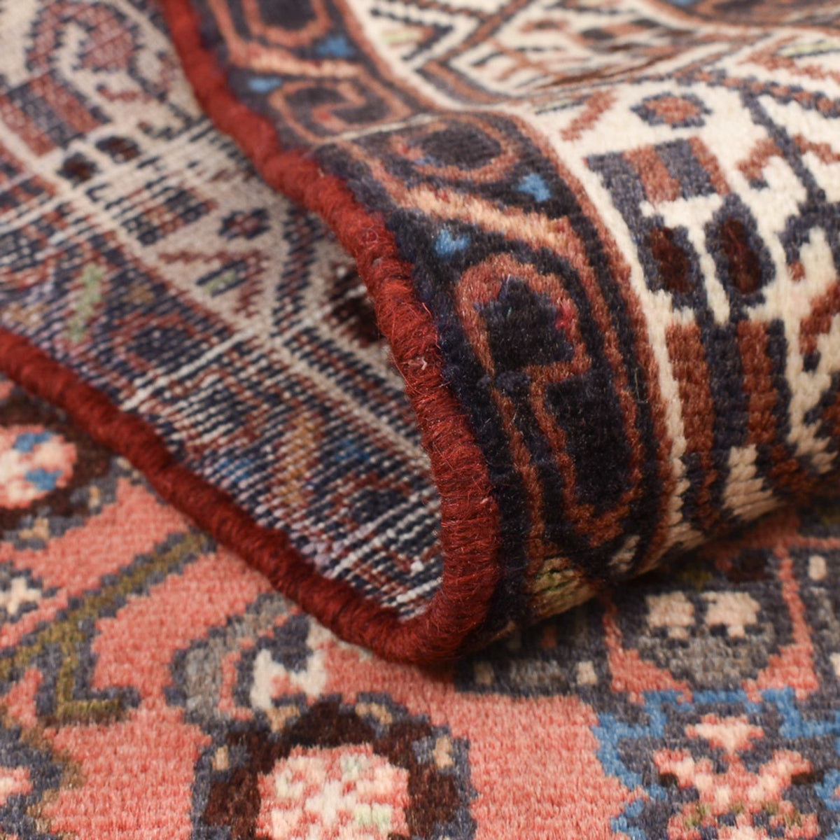 Alfombra de pasillo Alfombra persa - Nómada - 185 x 67 cm - rojo claro