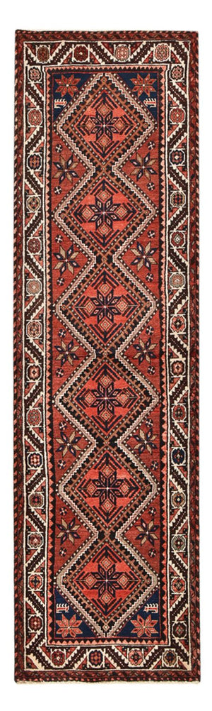 Alfombra de pasillo Alfombra persa - Nómada - 299 x 85 cm - rojo