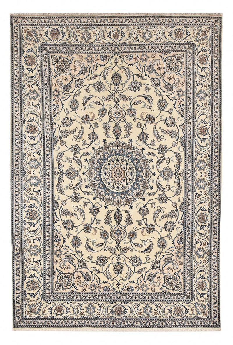 Alfombra persa - Nain - 300 x 200 cm - arena