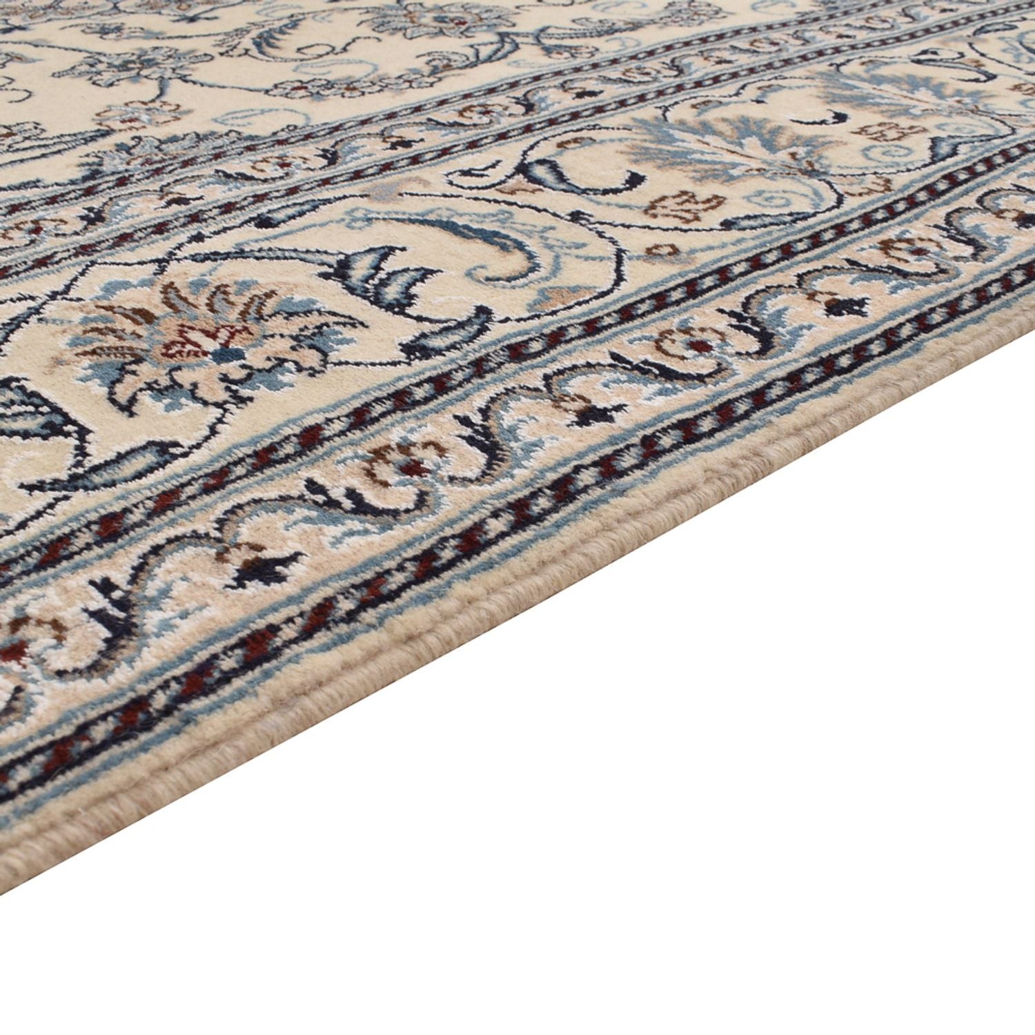 Alfombra persa - Nain - 300 x 200 cm - arena