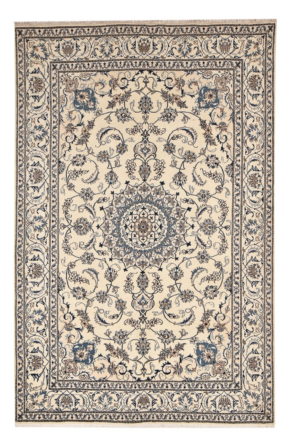 Alfombra persa - Nain - 300 x 198 cm - arena