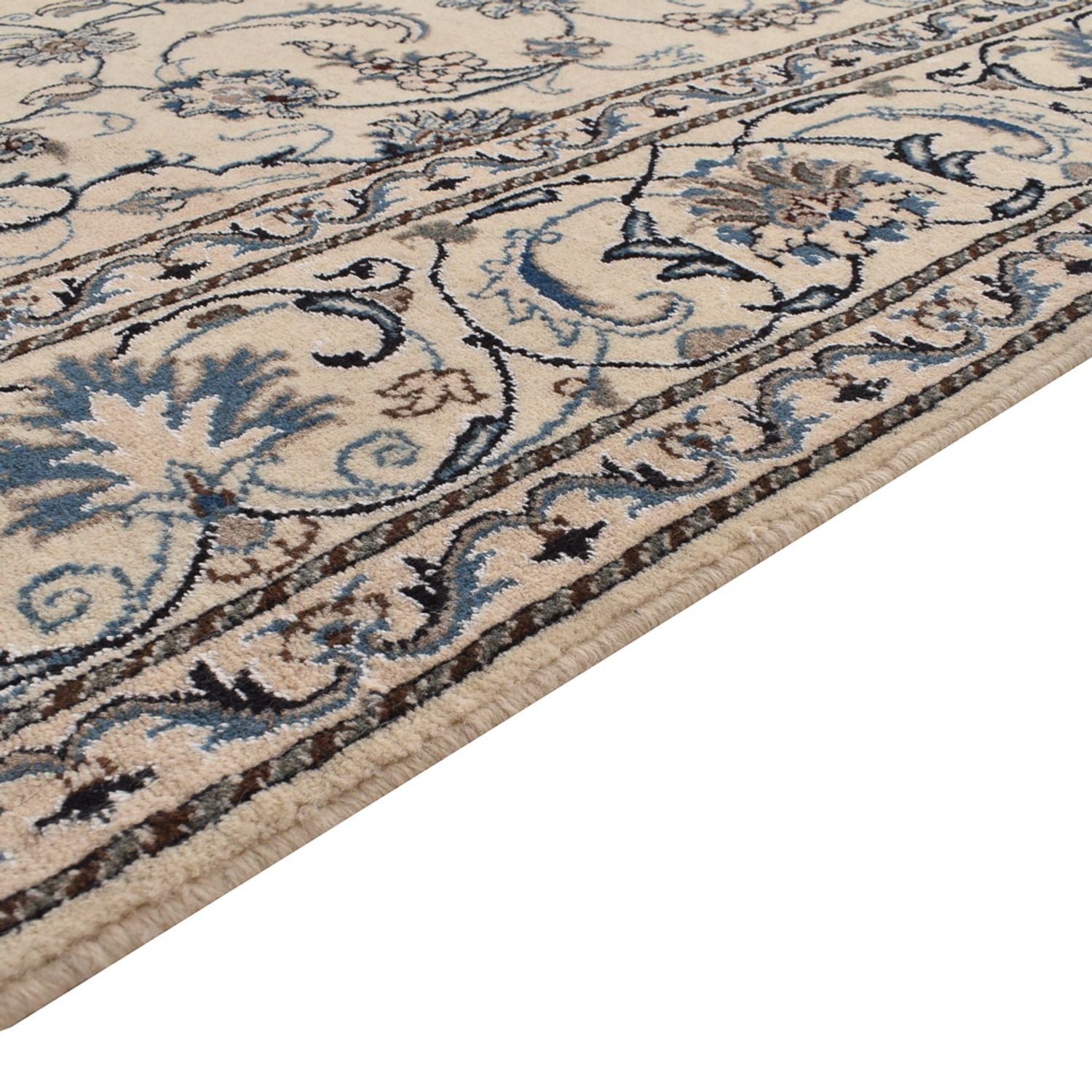 Alfombra persa - Nain - 300 x 198 cm - arena