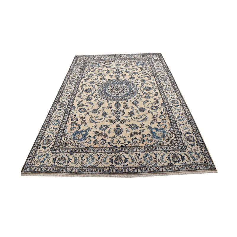 Alfombra persa - Nain - 293 x 200 cm - arena