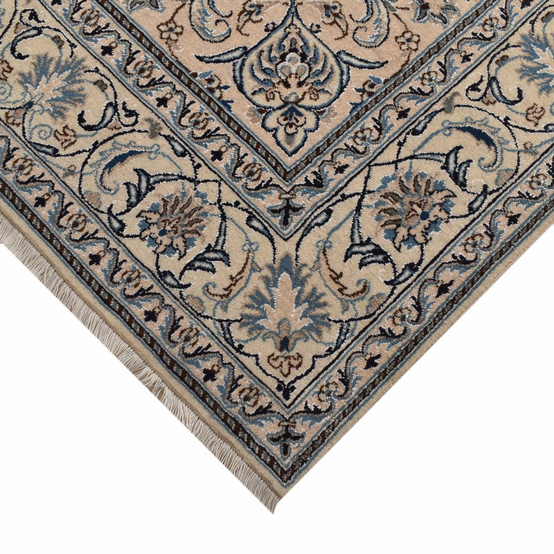 Alfombra persa - Nain - 297 x 195 cm - arena