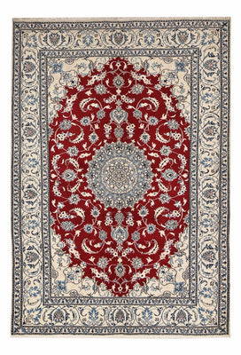Alfombra persa - Nain - 290 x 198 cm - rojo