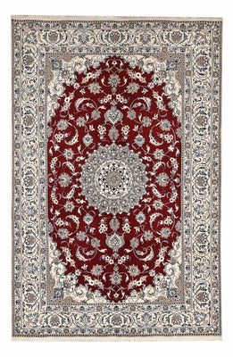 Alfombra persa - Nain - 300 x 199 cm - rojo