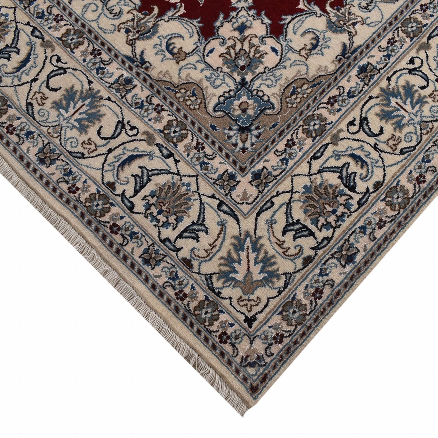 Alfombra persa - Nain - 300 x 199 cm - rojo