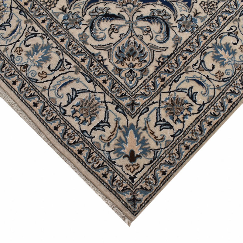 Alfombra persa - Nain - 300 x 197 cm - azul