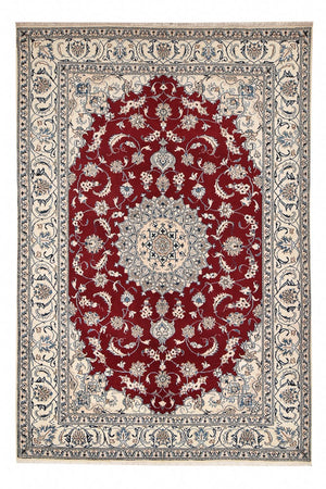 Alfombra persa - Nain - 296 x 200 cm - rojo