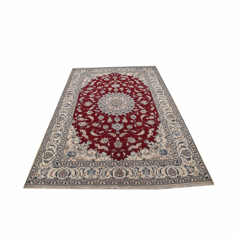Alfombra persa - Nain - 296 x 200 cm - rojo