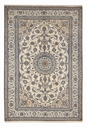 Alfombra persa - Nain - 300 x 200 cm - arena
