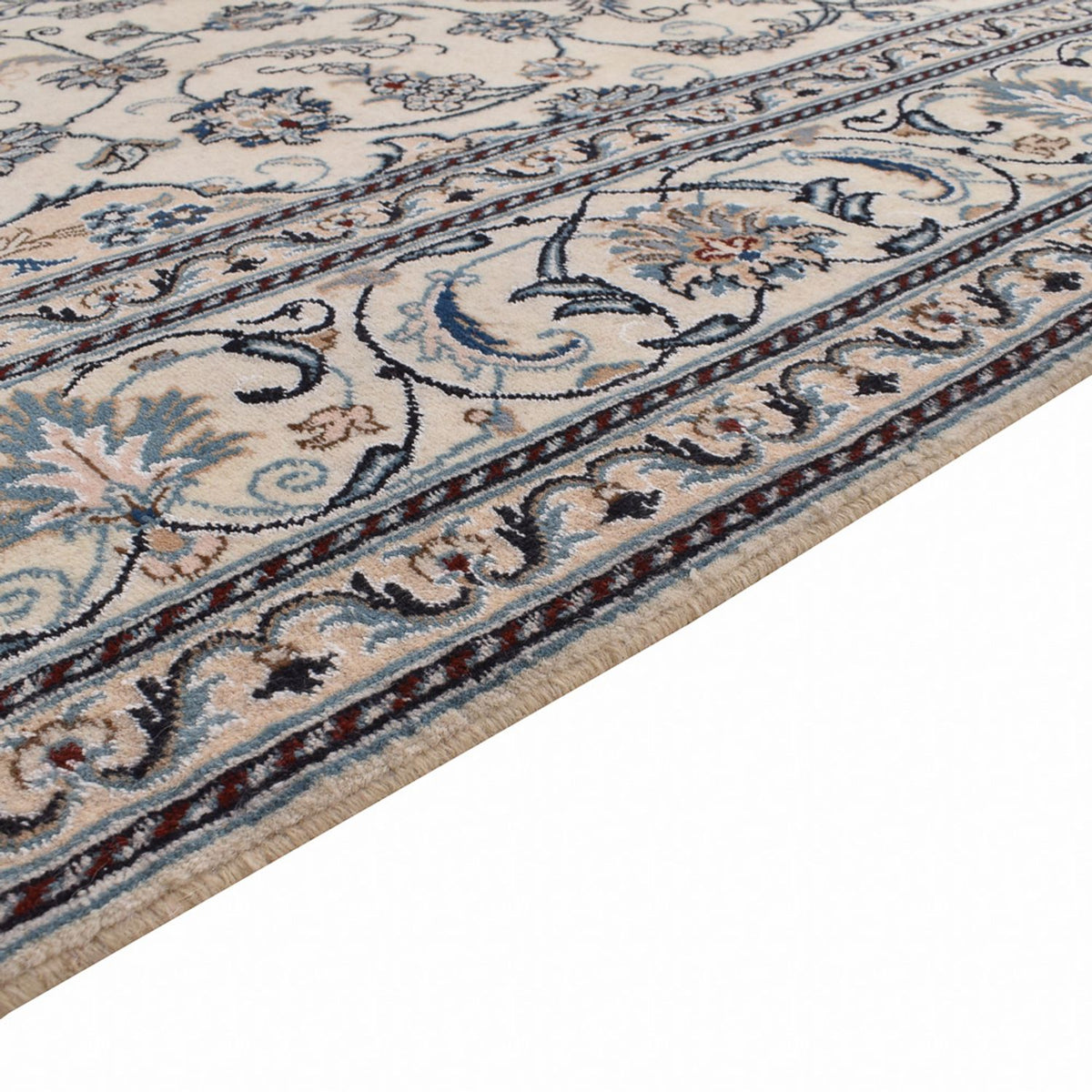 Alfombra persa - Nain - 300 x 200 cm - arena