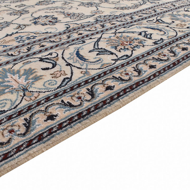 Alfombra persa - Nain - 300 x 200 cm - arena