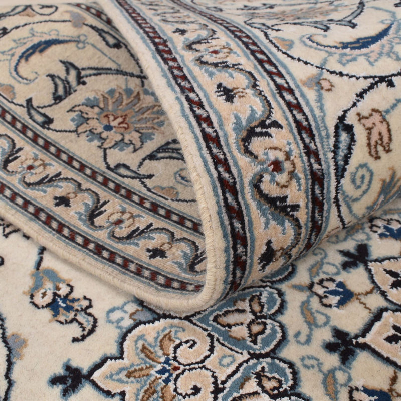 Alfombra persa - Nain - 300 x 200 cm - arena