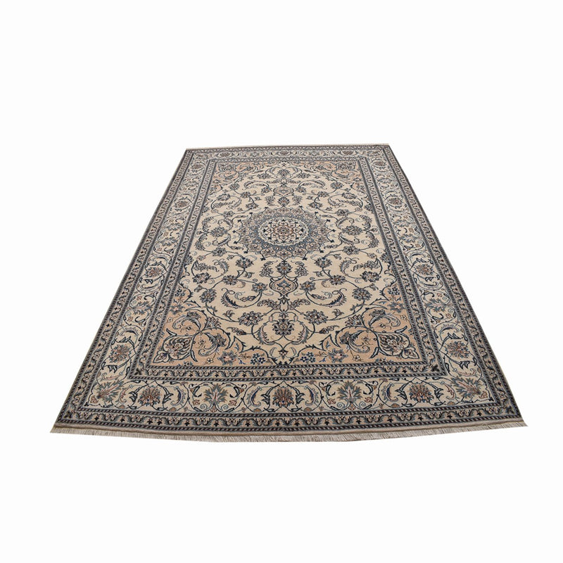 Alfombra persa - Nain - 300 x 200 cm - arena