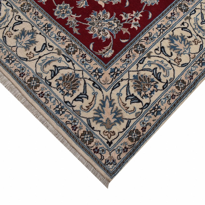 Alfombra persa - Nain - 297 x 202 cm - rojo
