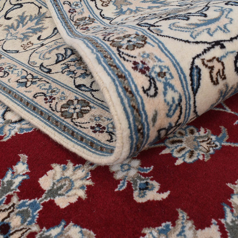 Alfombra persa - Nain - 297 x 202 cm - rojo