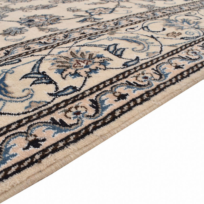 Alfombra persa - Nain - 298 x 195 cm - arena