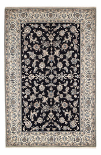 Alfombra persa - Nain - 310 x 198 cm - azul oscuro